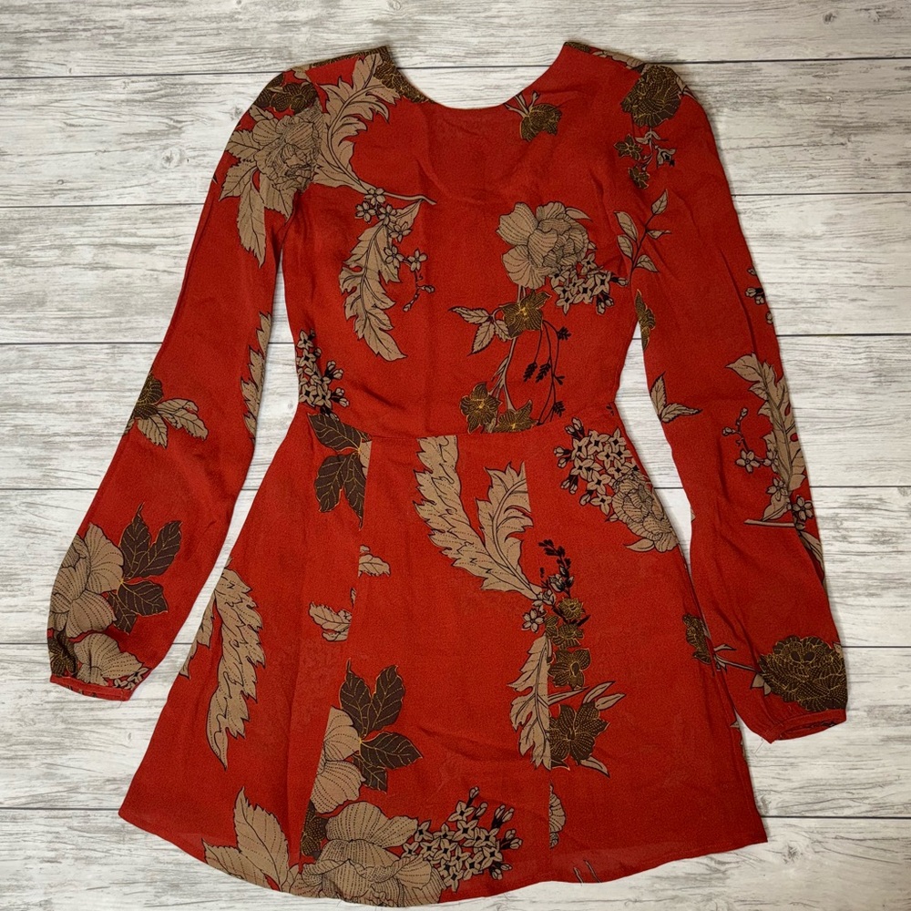 Reformation Floral Dress Size 0
